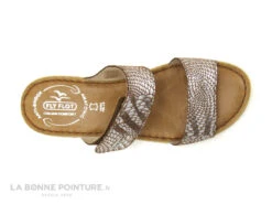 Fly Flot FUBBU Marron Argent Ecailles - Mule Femme Avec Velcro -Chaussures Promotion Magasin cd24607c73b9e66c561f35ea11d5d5ef img 7514.jpg 156456