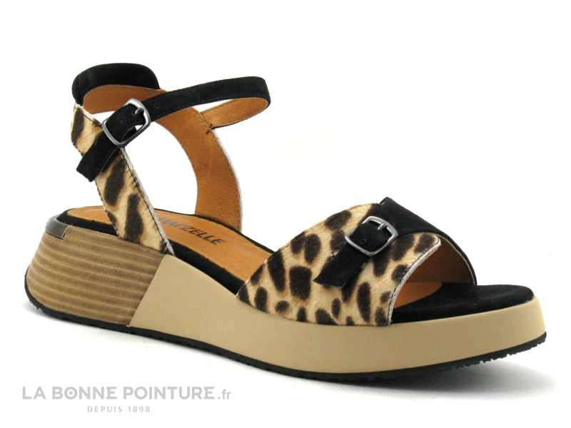 MamZelle CANON - Savane Noir - Sandale Femme 1 MamZelle CANON - Savane Noir - Sandale Femme