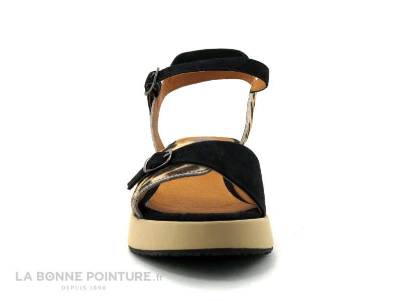 MamZelle CANON - Savane Noir - Sandale Femme 2 MamZelle CANON - Savane Noir - Sandale Femme – Image 2