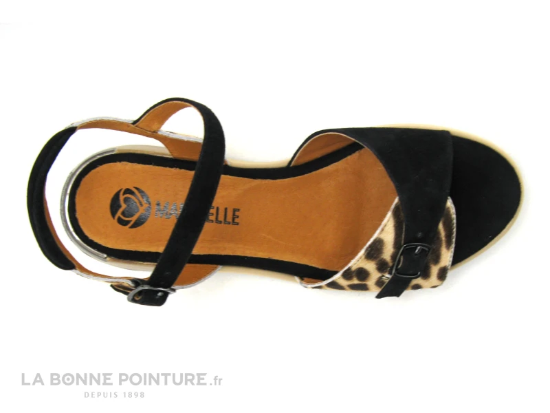 MamZelle CANON - Savane Noir - Sandale Femme 6 MamZelle CANON - Savane Noir - Sandale Femme – Image 6