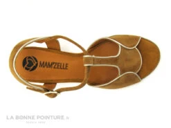 MamZelle TINUS - Velours Cognac Creme - Sandale Talon Haut -Chaussures Promotion Magasin cd24607c73b9e66c561f35ea11d5d5ef img 7572.jpg 156482