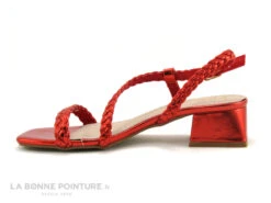 LPB Les Petites Bombes FLORENCIA - Rouge Metal - Sandale Femme -Chaussures Promotion Magasin cd24607c73b9e66c561f35ea11d5d5ef img 7593.jpg 180876