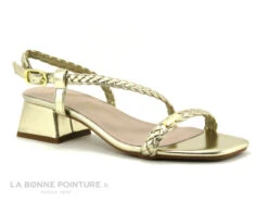 LPB Les Petites Bombes FLORENCIA - Or Metal - Nu-pieds Femme