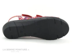 Puche 6925 Rouge - Multicolore - Sandale Confort Femme - 3 Scratches -Chaussures Promotion Magasin cd24607c73b9e66c561f35ea11d5d5ef img 7614.jpg 168702