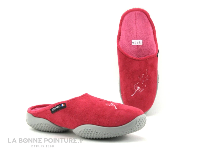 Airplum BISSENLI Fuchsia - Pantoufle Mule Femme Rose 1 Airplum BISSENLI Fuchsia - Pantoufle Mule Femme Rose