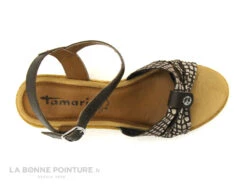 Tamaris 1-28346-20 Chocolate-Dots - Nu-pieds Talon Compense 12 Tamaris 1-28346-20 Chocolate-Dots - Nu-pieds Talon Compense -Chaussures Promotion Magasin cd24607c73b9e66c561f35ea11d5d5ef img 7738.jpg 181081