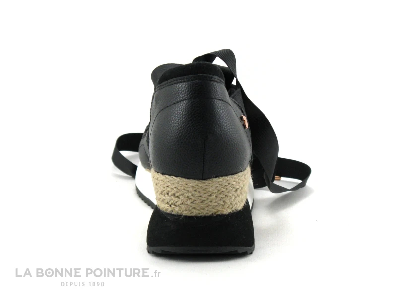 Gioseppo TASSIN - Sandale Sneaker Femme Noire Avec Ruban 4 Gioseppo TASSIN - Sandale Sneaker Femme Noire Avec Ruban – Image 4