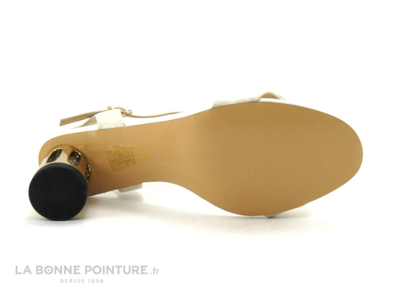 Metamorf Ose NAKATA Beige - Sandale Elegante Talon Haut Original 7 Metamorf Ose NAKATA Beige - Sandale Elegante Talon Haut Original – Image 7