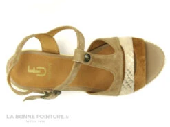 Fugitive IZANE LP5HG69 Mastic -Sandale Beige - Talon Compense -Chaussures Promotion Magasin cd24607c73b9e66c561f35ea11d5d5ef img 7851.jpg 169114