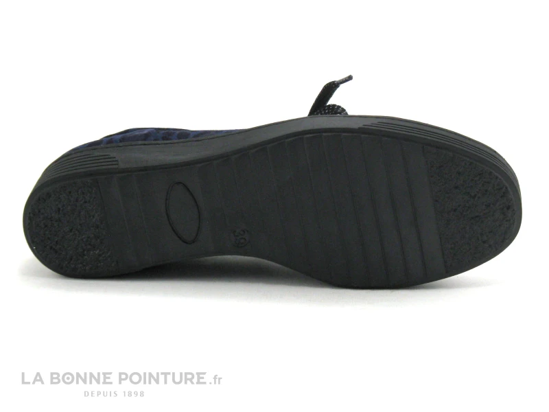 Geo Reino Evolution TELADOI Bleu Marine Leopard - Chaussure Basse 7 Geo Reino Evolution TELADOI Bleu Marine Leopard - Chaussure Basse – Image 7