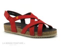 Jungla 7999 Reims Ferrari - Sandale Femme En Cuir Rouge -Chaussures Promotion Magasin cd24607c73b9e66c561f35ea11d5d5ef img 8062.jpg 181364