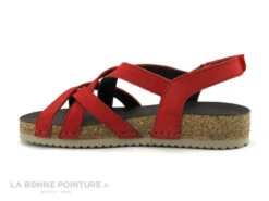 Jungla 7999 Reims Ferrari - Sandale Femme En Cuir Rouge -Chaussures Promotion Magasin cd24607c73b9e66c561f35ea11d5d5ef img 8064.jpg 181360