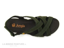 Jungla 7999 Forest Prado - Sandale Femme En Cuir Vert -Chaussures Promotion Magasin cd24607c73b9e66c561f35ea11d5d5ef img 8068.jpg 181351