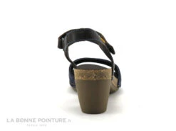 Jungla 7683 Bleu Marine - Marron - Sandale A Talon Epais -Chaussures Promotion Magasin cd24607c73b9e66c561f35ea11d5d5ef img 8089.jpg 181512