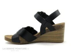 Kickers SPAINSTRAP Noir - 857930 - Sandale Talon Compense -Chaussures Promotion Magasin cd24607c73b9e66c561f35ea11d5d5ef img 8184.jpg 157829