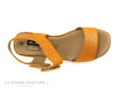 Geo Reino VIABE Orange - Nu-pieds Talon Compense -Chaussures Promotion Magasin cd24607c73b9e66c561f35ea11d5d5ef img 8201.jpg 181797