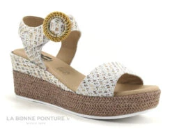 Geo Reino VIABE Zimbali Blanc - Sandale Femme Talon Compense -Chaussures Promotion Magasin cd24607c73b9e66c561f35ea11d5d5ef img 8209.jpg 181796