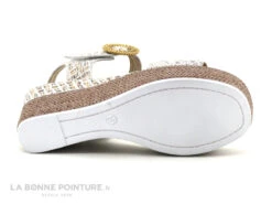 Geo Reino VIABE Zimbali Blanc - Sandale Femme Talon Compense -Chaussures Promotion Magasin cd24607c73b9e66c561f35ea11d5d5ef img 8213.jpg 181795