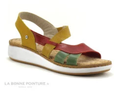 Fly Flot FRAGONY Rouge Ocre Vert - Nu-pieds Confort Femme -Chaussures Promotion Magasin cd24607c73b9e66c561f35ea11d5d5ef img 8238.jpg 181660