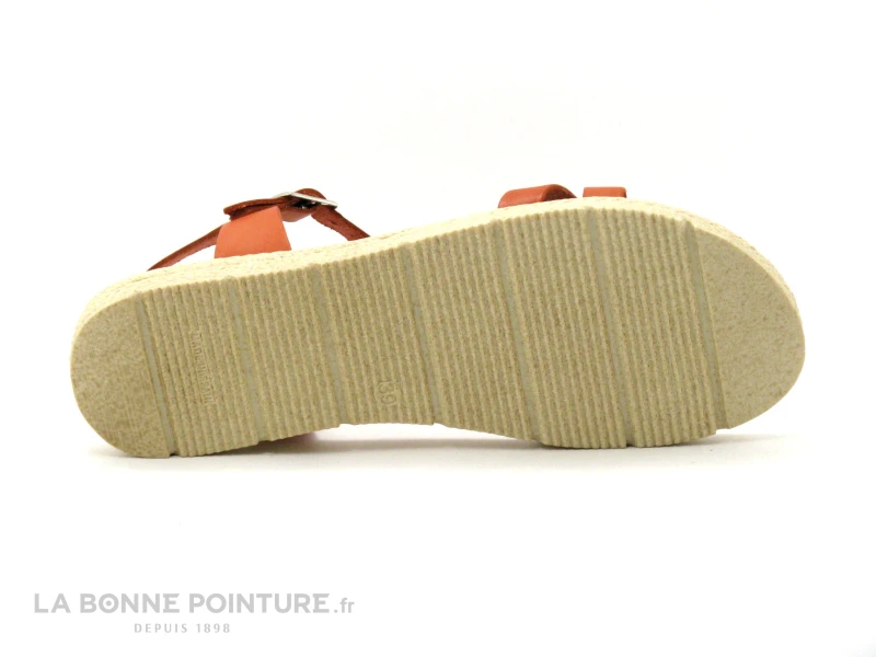 Eva Frutos 1113 Corail - Serpent - Sandale Femme Bride Salome 7 Eva Frutos 1113 Corail - Serpent - Sandale Femme Bride Salome – Image 7