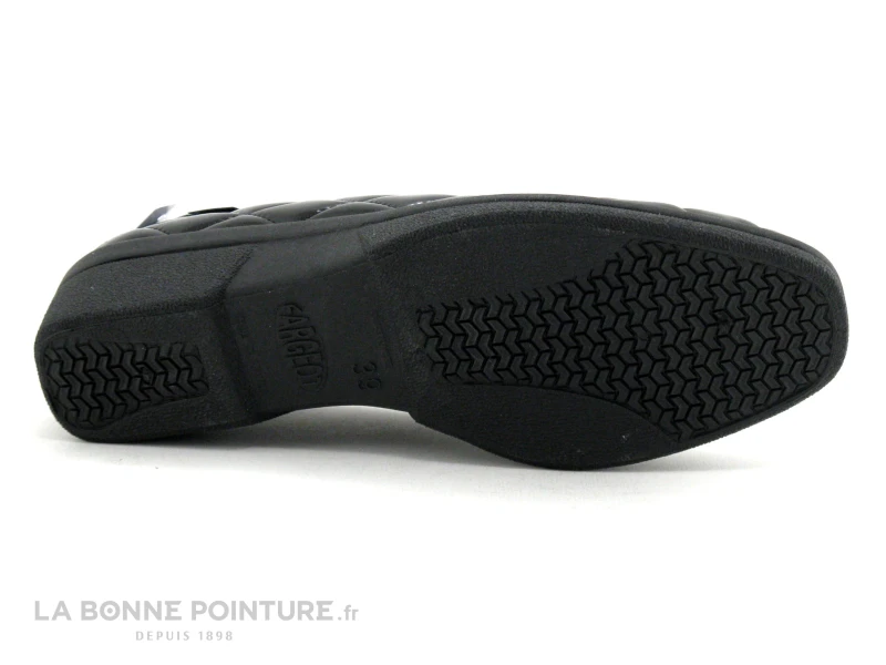 Fargeot BRUXELLES Noir Verni - Pantoufle Ballerine 7 Fargeot BRUXELLES Noir Verni - Pantoufle Ballerine – Image 7