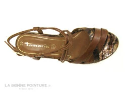 Tamaris 1-28207-26 441 Nut Comb - Sandale Marron Femme -Chaussures Promotion Magasin cd24607c73b9e66c561f35ea11d5d5ef img 8328.jpg 157988