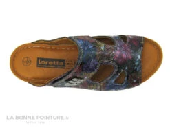 Loretta 6442PH Mule Cuir Femme - Black Floral -Chaussures Promotion Magasin cd24607c73b9e66c561f35ea11d5d5ef img 8392.jpg 158118