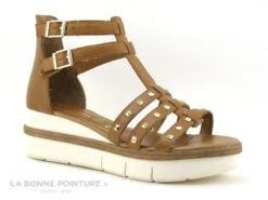 Tamaris 1-28277-26 440 Nut - Sandale Montante Marron Camel -Chaussures Promotion Magasin cd24607c73b9e66c561f35ea11d5d5ef img 8414.jpg 158156