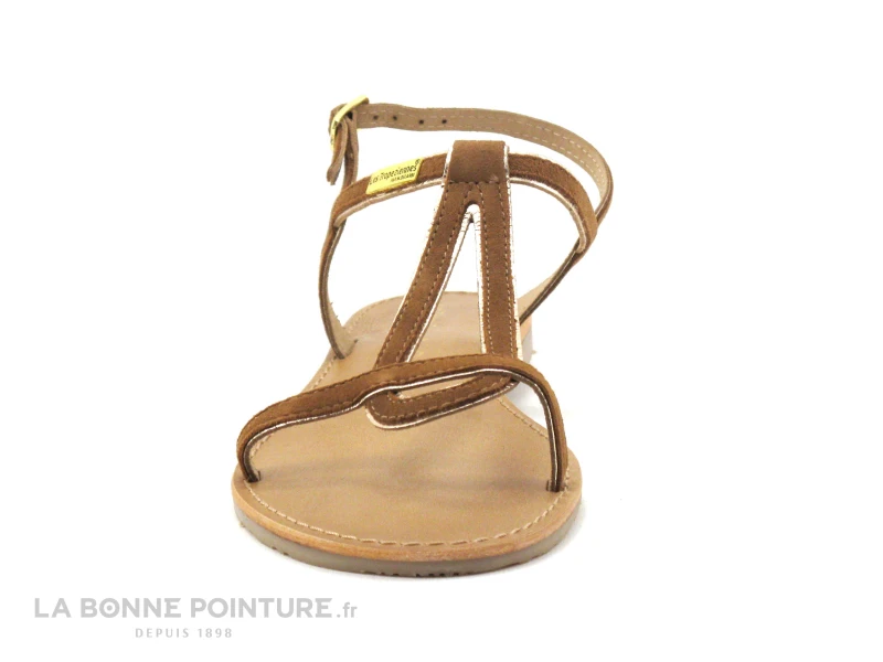 Tropeziennes HABUC Tan - 23198 - Sandale Plate Bride Salome 2 Tropeziennes HABUC Tan - 23198 - Sandale Plate Bride Salome – Image 2