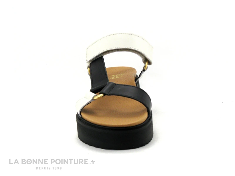 We Do 44948 Lat Noir Nude - Nu-pieds Mode Femme Semelle Compensee 2 We Do 44948 Lat Noir Nude - Nu-pieds Mode Femme Semelle Compensee – Image 2