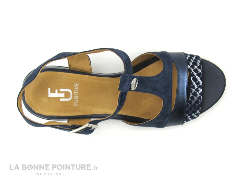 Fugitive IZANE LP5HG69 Navy -Sandale Femme Bleu Marine 6 Fugitive IZANE LP5HG69 Navy -Sandale Femme Bleu Marine – Image 6