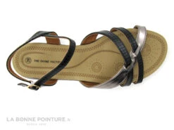 The Divine Factory TX4359 Noir Lezard - Argent - Sandale Femme -Chaussures Promotion Magasin cd24607c73b9e66c561f35ea11d5d5ef img 8614.jpg 158413