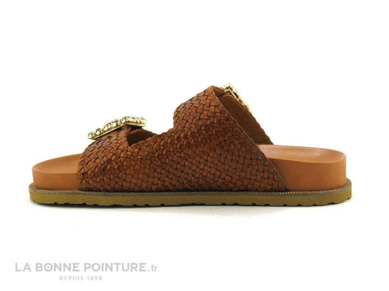 Elue Par Nous NECOSSER Camel - Mule Femme Marron 2 Elue Par Nous NECOSSER Camel - Mule Femme Marron – Image 2