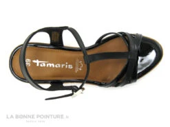 Tamaris 1-28347-26 Black - Sandale Noire -Semelle Compensee -Chaussures Promotion Magasin cd24607c73b9e66c561f35ea11d5d5ef img 8662.jpg 158450