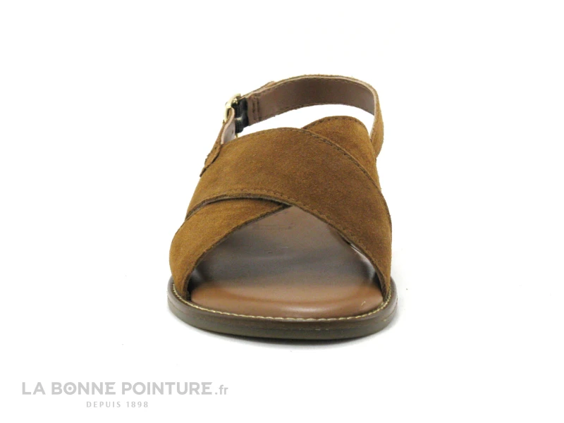 Tamaris 1-28119-26 305 Cognac - Larges Brides Croisees -Sandale F 2 Tamaris 1-28119-26 305 Cognac - Larges Brides Croisees -Sandale F – Image 2