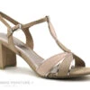 Marco Tozzi 2-28313-26 Nude Comb - Beige Rose - Sandale Talon Haut