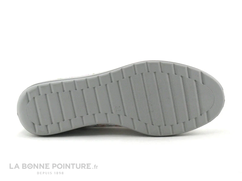 Pedi Girl ALET AMO Argent - Amande - Fleuri - Basket Compensee Femme 7 Pedi Girl ALET AMO Argent - Amande - Fleuri - Basket Compensee Femme – Image 7