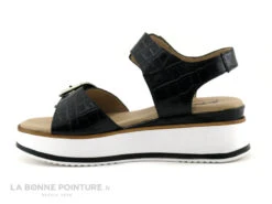 Geo Reino GIFABE Noir - Sandale Femme - Semelle Compensee -Chaussures Promotion Magasin cd24607c73b9e66c561f35ea11d5d5ef img 8731.jpg 170114