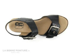 Geo Reino GIFABE Noir - Sandale Femme - Semelle Compensee -Chaussures Promotion Magasin cd24607c73b9e66c561f35ea11d5d5ef img 8734.jpg 170112