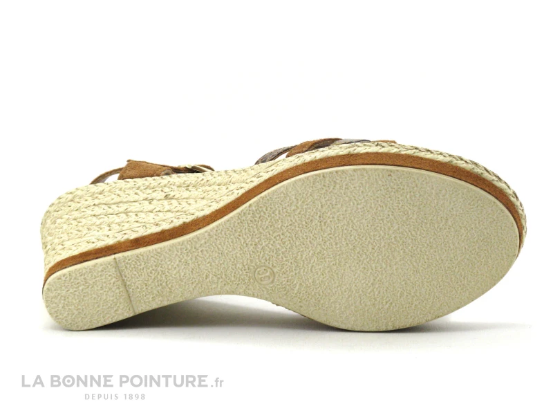 Marco Tozzi Premio 2-28346-26 Muscat - Sandale Marron - Compense 4 Marco Tozzi Premio 2-28346-26 Muscat - Sandale Marron - Compense – Image 4