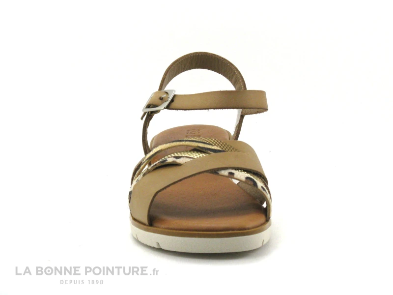 Jordana 3421 Tierra - Sandale Femme - Marron Or Leopard 2 Jordana 3421 Tierra - Sandale Femme - Marron Or Leopard – Image 2