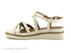 Tamaris 1-28207-20 Ivory - Sandale Femme Ivoire -Chaussures Promotion Magasin cd24607c73b9e66c561f35ea11d5d5ef img 8815.jpg 182476