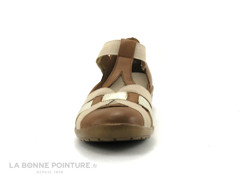 Remonte R7601-24 Marron - Beige - Sandale Bout Ferme - Femme 2 Remonte R7601-24 Marron - Beige - Sandale Bout Ferme - Femme – Image 2