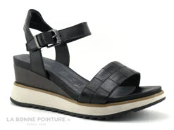 Tamaris 1-28015-28 Black - Sandale Compensee - Cuir Noir -Chaussures Promotion Magasin cd24607c73b9e66c561f35ea11d5d5ef img 8971.jpg 170380