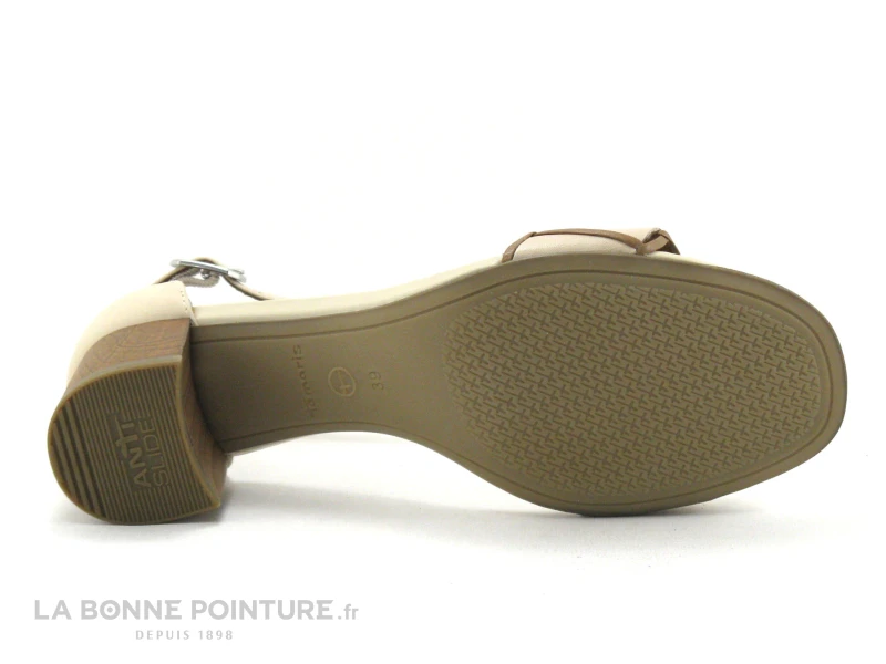 Tamaris 1-28259-28 - Ivoire - Muscat - Sandale Beige - Bride Cheville 7 Tamaris 1-28259-28 - Ivoire - Muscat - Sandale Beige - Bride Cheville – Image 7