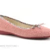 Zels 2333 Maquillaje - Pantoufle Ballerine Rose Tissu Eponge