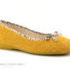 Zels 2333 Mostaza - Pantoufle Ballerine Souple Jaune