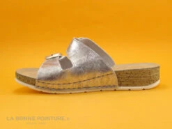 Fly Flot FLETY Blanc - Gris Metal - 2 Brides Reglables - Mule -Chaussures Promotion Magasin cd24607c73b9e66c561f35ea11d5d5ef img 9250.jpg 116456