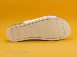 Fly Flot FLETY Blanc - Gris Metal - 2 Brides Reglables - Mule -Chaussures Promotion Magasin cd24607c73b9e66c561f35ea11d5d5ef img 9252.jpg 116459