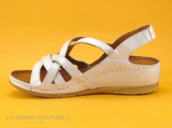 Karyoka PANA Champagne - Sandale Femme Beige - Talon Compense 9 Karyoka PANA Champagne - Sandale Femme Beige - Talon Compense -Chaussures Promotion Magasin cd24607c73b9e66c561f35ea11d5d5ef img 9295.jpg 170725